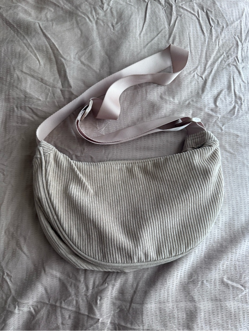 Wild Fable Corduroy Crossbody Shoulder Bag - Beige